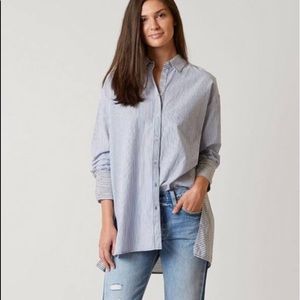 Free People Lakeside Over Sized button down large